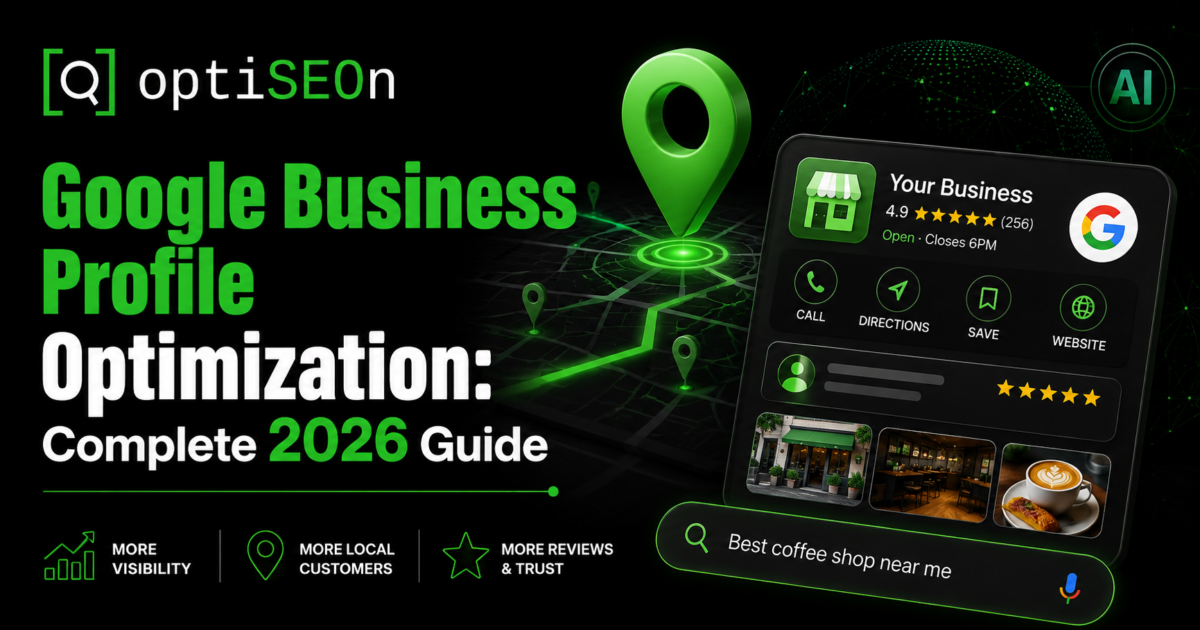 Google Business Profile optimization